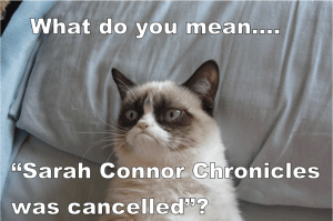 What do you mean... Sarah Connor Chronicles was cancelled?
